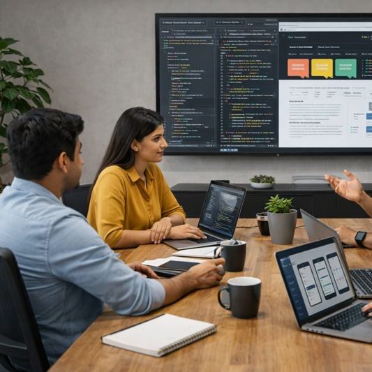 Home - About section meeting