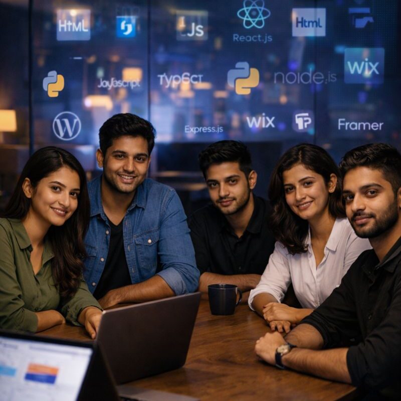 team work on defferent tech